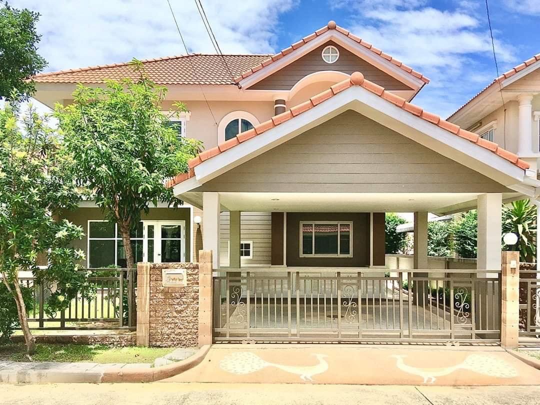 ✨✨สวยมากค่ะหลังนี้ บ้านเดี่ยวใกล้รถไฟฟ้า?????✨✨หน้าโครงการติดถนนกาญจนาภิเษก หมู่บ้านธันยบดี พื้นที่63ตรว.✨✨ (รูปที่ 2)