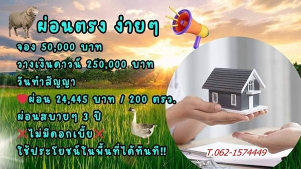ที่ดินถูกคลอง 4 คลองหลวง มีแปลง สด ผ่อน..T.062-1574449 (รูปที่ 12)