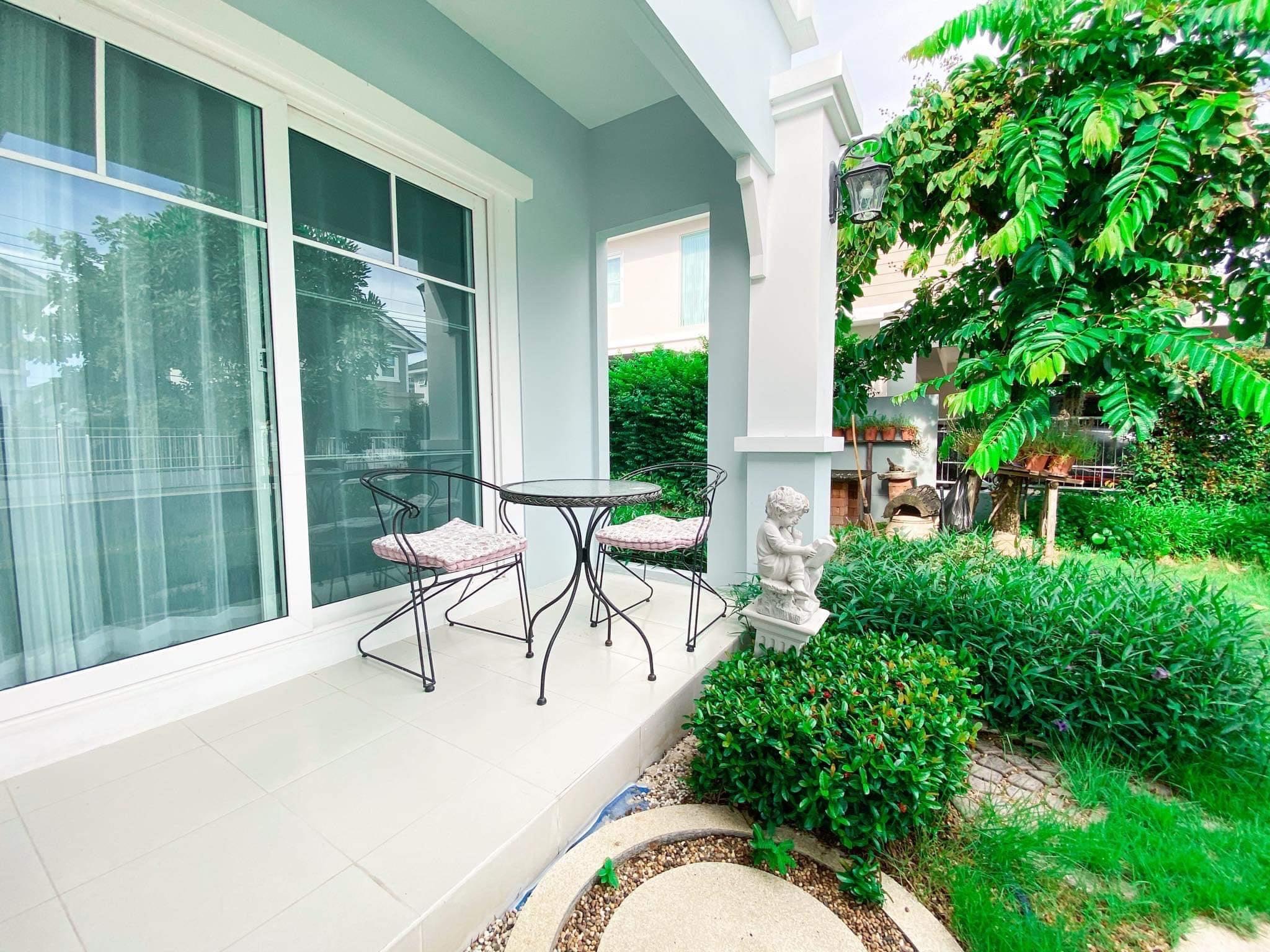 B131 บ้านเดี่ยว #ขายขาดทุนถูกกว่าบ้านใหม่Villaggio Bangna : วิลเลจจิโอ บางนา บางนา -ตราด กม.26 ซ.เอแบค (รูปที่ 3)