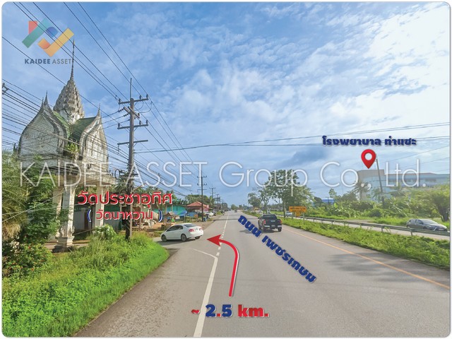 ที่ดิน ท่าแซะ ชุมพร สวน ปาล์ม ใกล้ถนน เพชรเกษม ราคาถูก (รูปที่ 8)