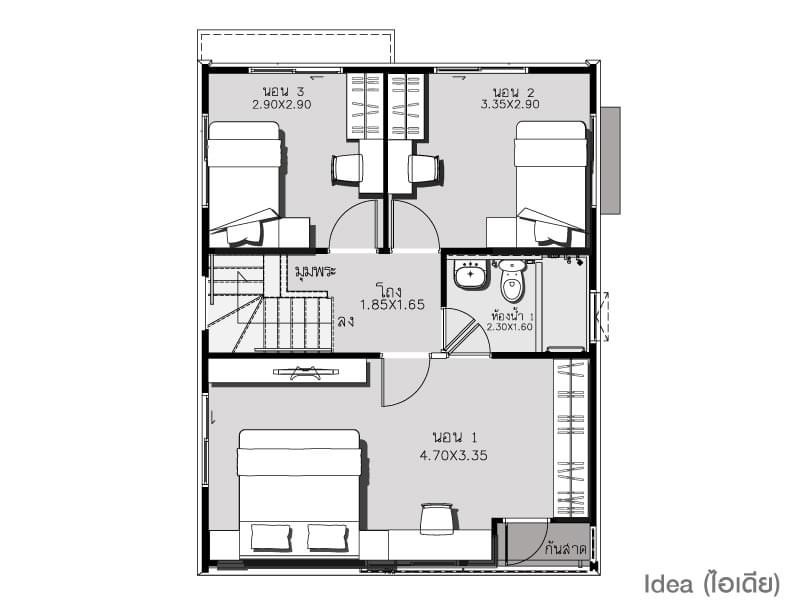 ขาย บ้านเดี่ยว พฤกษ์ลดา 3 | รังสิต-ลำลูกกา คลอง 4 (รูปที่ 43)