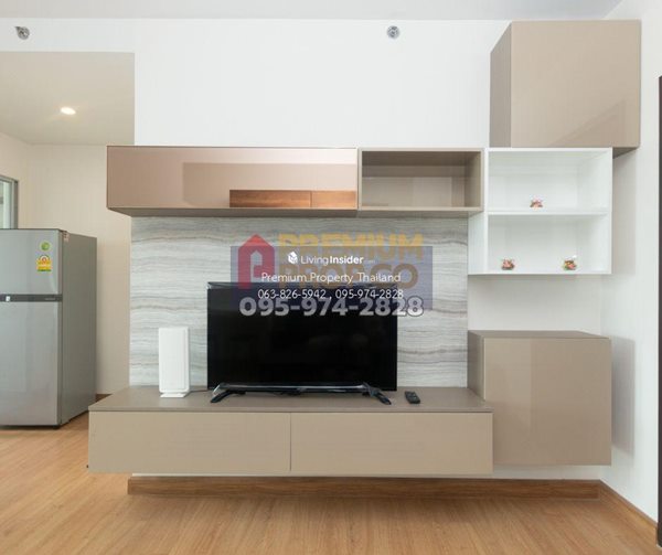 คอนโดห้องใหม่ 1BR 44.58ตรม ห้องมุม แอร์ใหม่ 2 ตัว ชั้น 15 วิวไม่บัง แถมบิวท์อิน SB หิ้วกระเป๋าใบเดียวเข้าอยู่ได้เลย -เจ้าของขายเอง เช่าได้ ด่วน (รูปที่ 10)