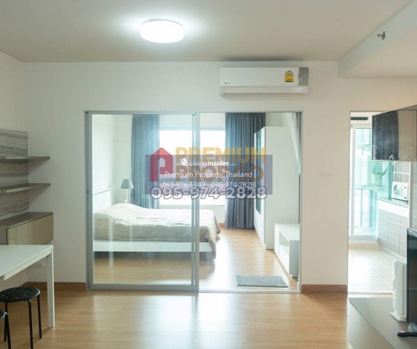 คอนโดห้องใหม่ 1BR 44.58ตรม ห้องมุม แอร์ใหม่ 2 ตัว ชั้น 15 วิวไม่บัง แถมบิวท์อิน SB หิ้วกระเป๋าใบเดียวเข้าอยู่ได้เลย -เจ้าของขายเอง เช่าได้ ด่วน (รูปที่ 2)