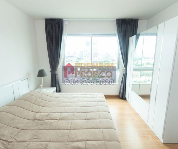 คอนโดห้องใหม่ 1BR 44.58ตรม ห้องมุม แอร์ใหม่ 2 ตัว ชั้น 15 วิวไม่บัง แถมบิวท์อิน SB หิ้วกระเป๋าใบเดียวเข้าอยู่ได้เลย -เจ้าของขายเอง เช่าได้ ด่วน (รูปที่ 6)
