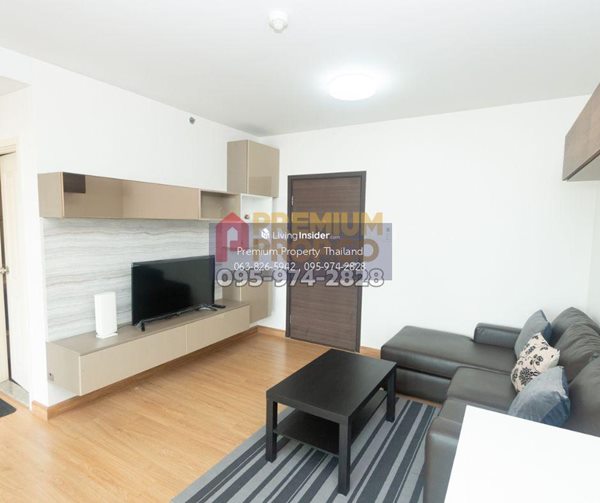 คอนโดห้องใหม่ 1BR 44.58ตรม ห้องมุม แอร์ใหม่ 2 ตัว ชั้น 15 วิวไม่บัง แถมบิวท์อิน SB หิ้วกระเป๋าใบเดียวเข้าอยู่ได้เลย -เจ้าของขายเอง เช่าได้ ด่วน (รูปที่ 7)