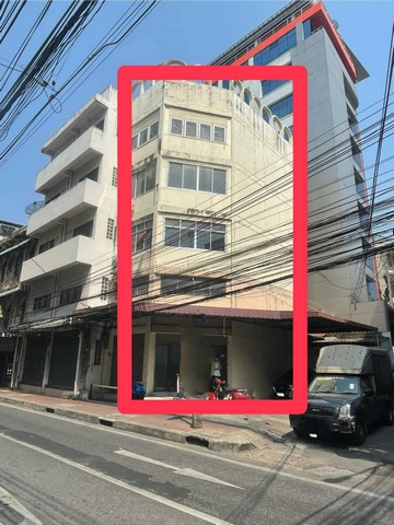 WAN429ให้เช่าอาคารพาณิชย์4 ชั้นทำการค้าโกดังเก็บของ โรงแรม บนอนุวงศ์ ใกล้ MRT สามยอด หรือวัดมังกร