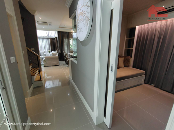 ให้เช่าบ้านเดี่ยวหรู Luxury 2ชั้นเนื้อที่ 90 ตร.ว พื้นที่ใช้สอย 250ตร.ม 4ห้องนอน 4ห้องน้ำ เฟอร์ครบ ถนนเกษตรนวมินทร์ ราคาเช่า 150,000 บ/ด (รูปที่ 16)