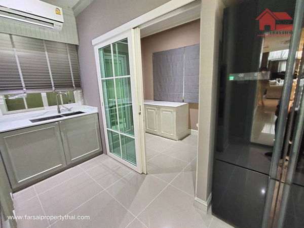 ให้เช่าบ้านเดี่ยวหรู Luxury 2ชั้นเนื้อที่ 90 ตร.ว พื้นที่ใช้สอย 250ตร.ม 4ห้องนอน 4ห้องน้ำ เฟอร์ครบ ถนนเกษตรนวมินทร์ ราคาเช่า 150,000 บ/ด (รูปที่ 18)