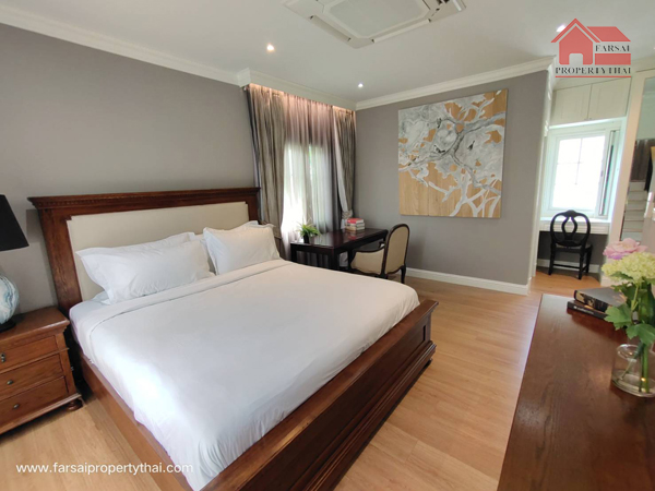 ให้เช่าบ้านเดี่ยวหรู Luxury 2ชั้นเนื้อที่ 90 ตร.ว พื้นที่ใช้สอย 250ตร.ม 4ห้องนอน 4ห้องน้ำ เฟอร์ครบ ถนนเกษตรนวมินทร์ ราคาเช่า 150,000 บ/ด (รูปที่ 11)