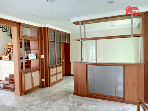 ให้เช่าบ้านเดี่ยวหรู 2 ชั้นเนื้อที่ 110 ตร.ว พื้นที่ใช้ 250 ตร.ม 3 ห้องนอน 4 ห้องน้ำ เฟอร์นิเจอร์บิวอิน ถนน ประชาชื่น ม.ธุรกิจบัณฑิตย์ ราคาเช่า 50,000 (รูปที่ 9)