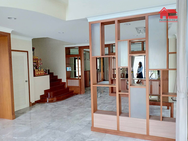 ให้เช่าบ้านเดี่ยวหรู 2 ชั้นเนื้อที่ 110 ตร.ว พื้นที่ใช้ 250 ตร.ม 3 ห้องนอน 4 ห้องน้ำ เฟอร์นิเจอร์บิวอิน ถนน ประชาชื่น ม.ธุรกิจบัณฑิตย์ ราคาเช่า 50,000 (รูปที่ 4)