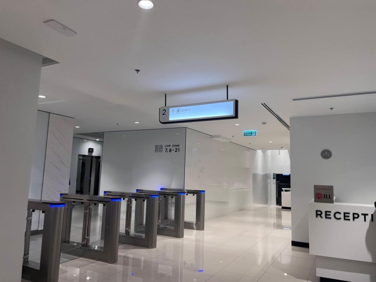 มีออฟฟิศให้เช่าค่ะตึกออฟฟิศอยู่skyy9centre วิวสวยมากออฟฟิศใหม่มากเพิ่งตกแต่งห่างจากMRT พระราม9และ เซ็นทรัล พระราม 9 ประมาณ400เมตร ออฟฟิศกว้าง223.95 ตา (รูปที่ 11)