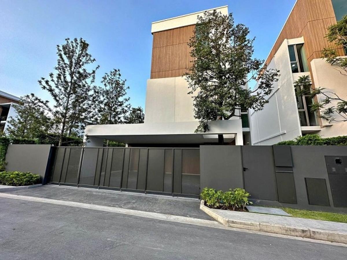 ให้เช่าบ้านเดี่ยวหรู 3ชั้น(Luxury ) บ้านใหม่ เนื้อที่ 70.30ตร.ว พื้นที่ใช้สอย 350ตร.ม 3ห้องนอน 4ห้องน้ำ ถนน พระราม กรุงเทพกรีฑา ห้างเดอะไนน์ ราคาเช่า 