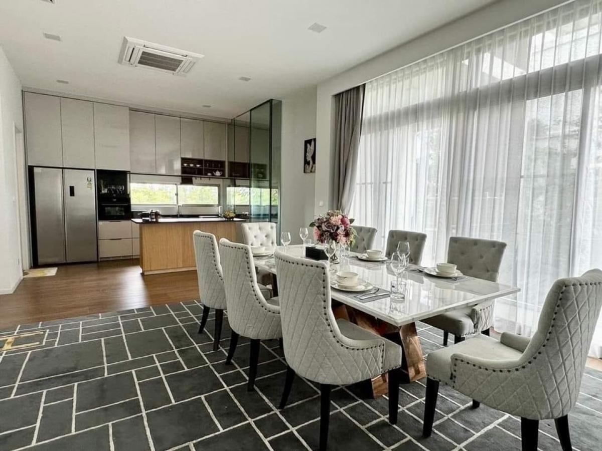 ให้เช่าบ้านเดี่ยวหรู 3ชั้น(Luxury ) บ้านใหม่ เนื้อที่ 70.30ตร.ว พื้นที่ใช้สอย 350ตร.ม 3ห้องนอน 4ห้องน้ำ ถนน พระราม กรุงเทพกรีฑา ห้างเดอะไนน์ ราคาเช่า  (รูปที่ 11)