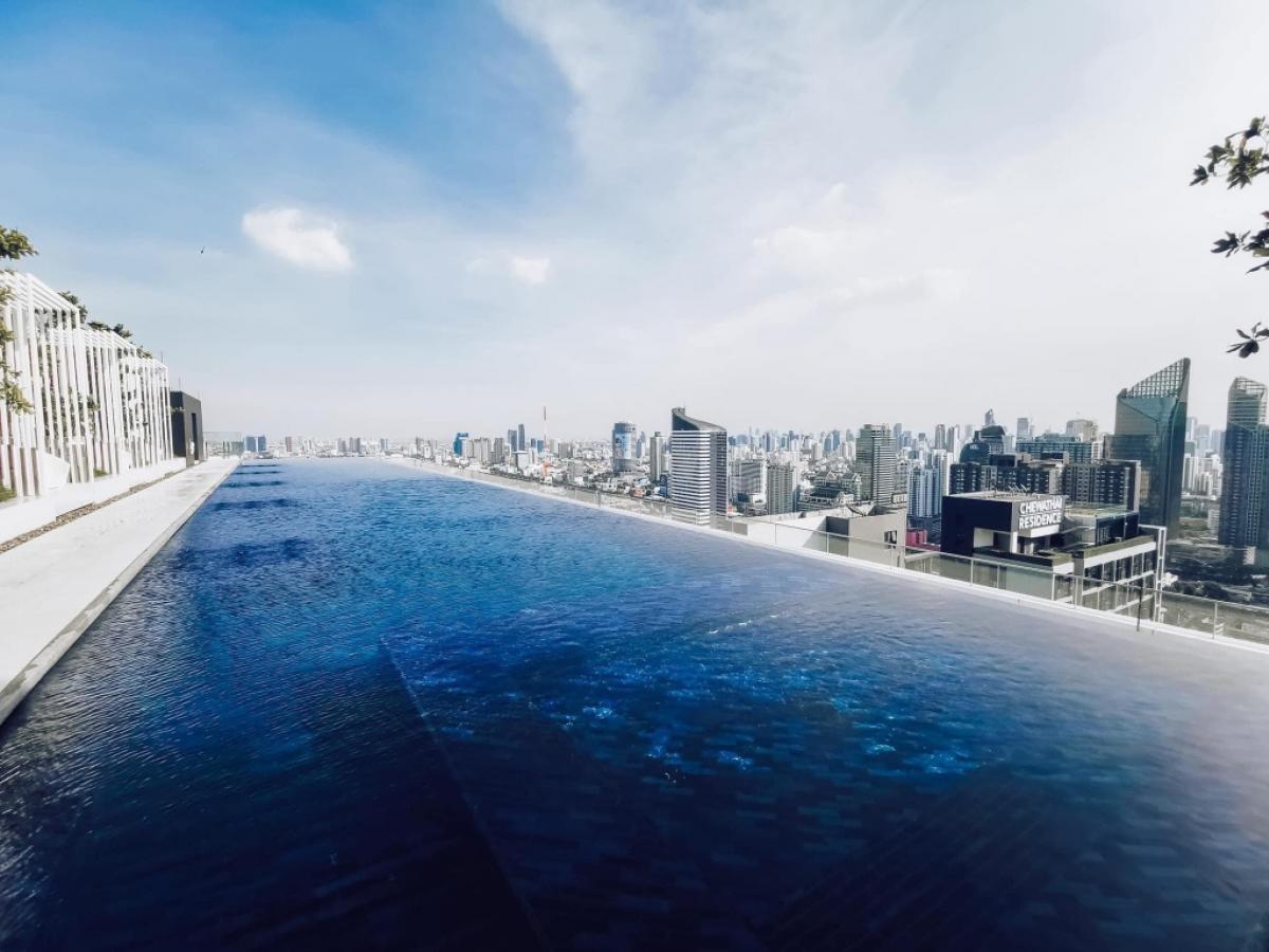 เดอะ ไลน์ อโศก รัชดาให้เช่าปล่อยเช่าคอนโด Life asok rama9 ขนาด1 ห้องนอน 🛀1 ห้องน้ำเนื้อที่ 32 ตารางเมตร ชั้น 22 ตึก A ฝั่งเหนือค่าเช่า 22,000/ เดือน ถ (รูปที่ 2)