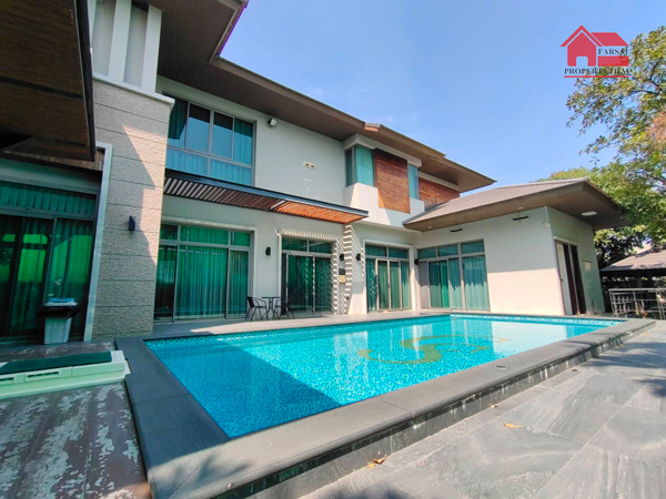 ขายด่วนๆ บ้านคฤหาสน์ 2 ชั้นสุดหรู สระว่ายน้ำในตัว เนื้อที่ 495 ตร.ว แอร์ เฟอร์ครบ ถนน เฉลิมพระเกียรติ ร. 9 ใกล้สวนหลวง ร.9 ราคาขาย 65 ล้านบาท (รูปที่ 2)