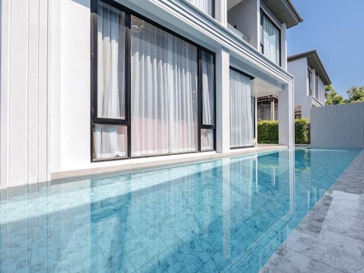 ขายให้เช่าพลูวิลล่าหรู Bangna Pool Villa สุดหรู 91วา 400 ตารางเมตรบิวอินให้อย่างดี 4 ห้องนอน 5 ห้องน้ำ 1 ห้องทำงาน 2ถนนบางนาตราด (รูปที่ 7)