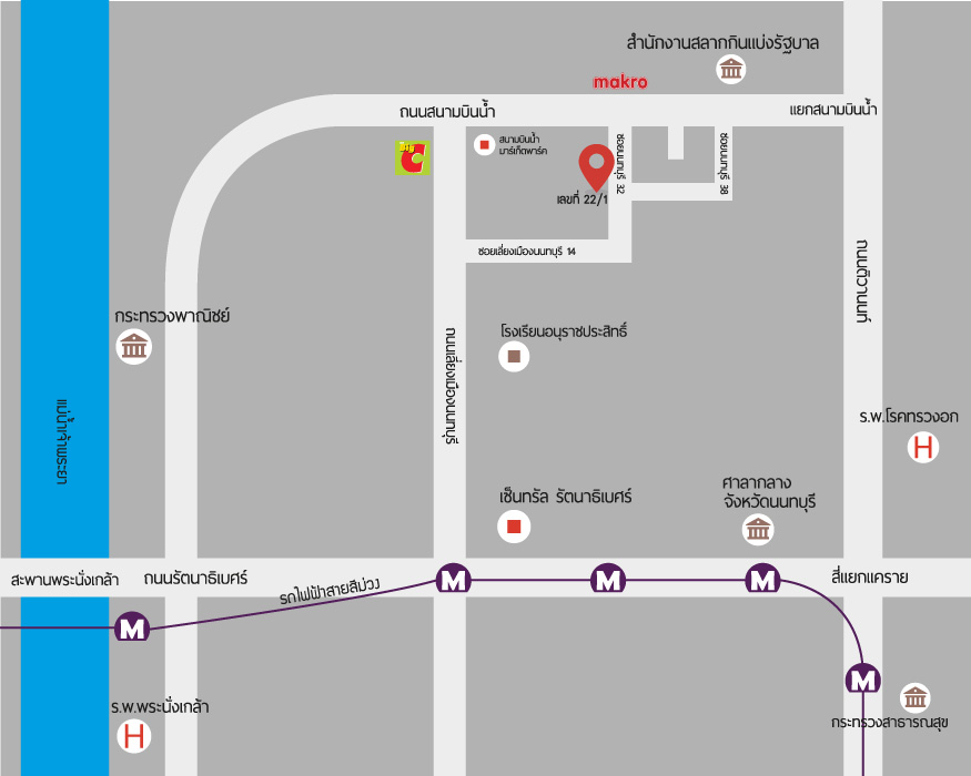 ให้เช่า Office พื้นที่สำนักงาน ออฟฟิศ สนามบินน้ำ นนทบุรี ใกล้ MRT (รูปที่ 5)