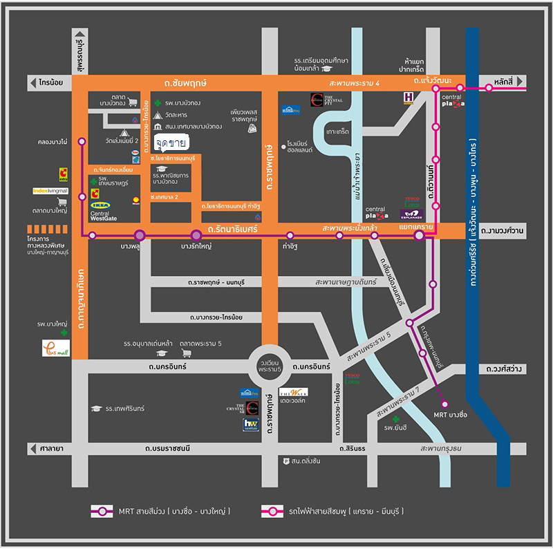 H1068 ขายด่วน ที่ดินแปลงสวย 51 ตารางวา ซอยชุมชนจุรินทร์จัดสรร ถนนบางกรวย-ไทรน้อย บางรักใหญ่ บางบัวทอง (รูปที่ 11)