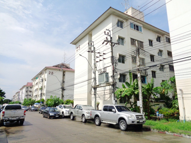 H1190 ขายด่วน ห้องเอื้ออาทร ปัญญารามอินทรา อาคาร 25 ชั้น 4 ห้องมุม ราคาถูก (รูปที่ 6)
