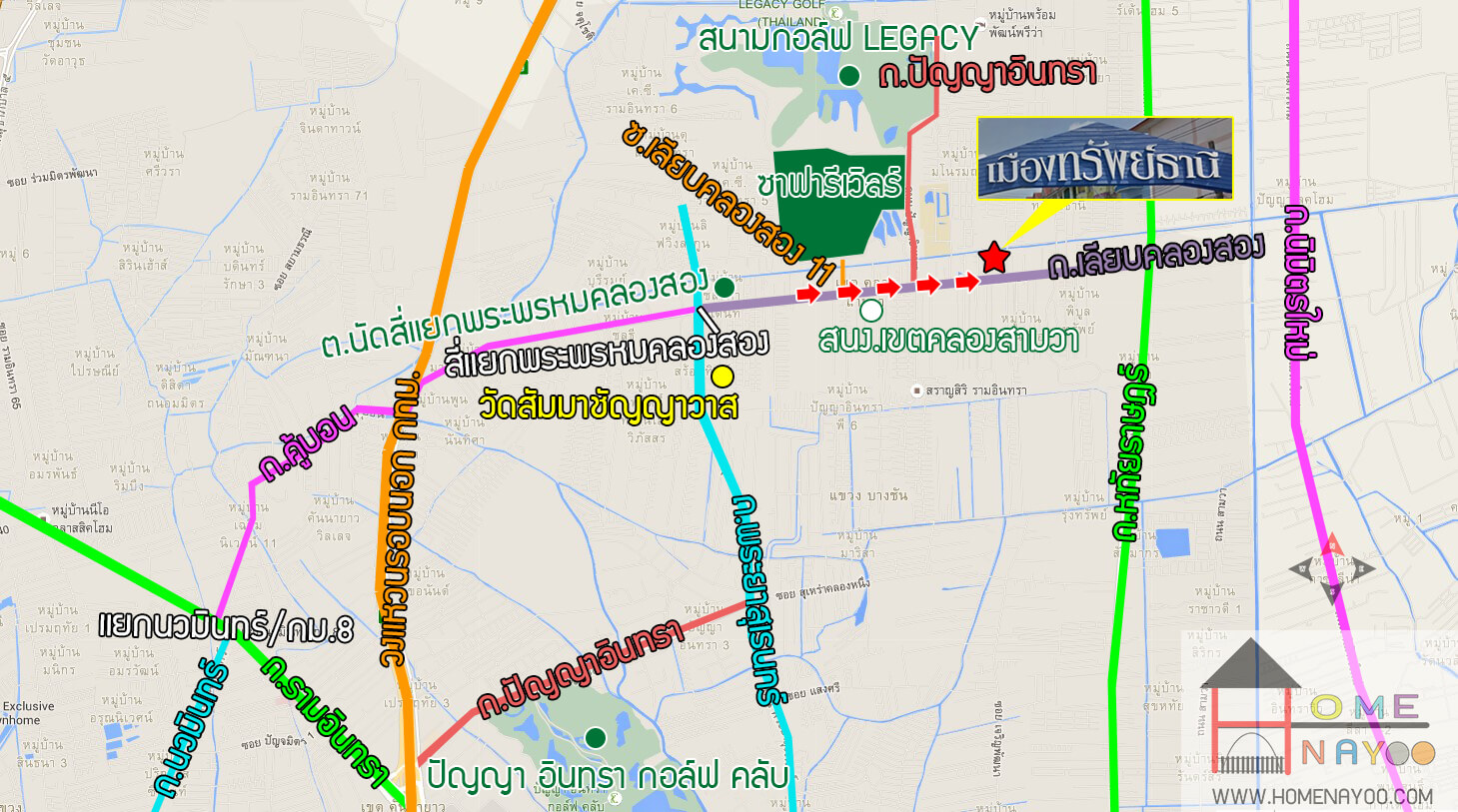 H1194 ขายทาวน์เฮ้าส์หน้ากว้าง 5 เมตร รีโนเวทใหม่ ใกล้ซาฟารีเวิลด์ ราคาพิเศษส่งท้ายปี (รูปที่ 20)