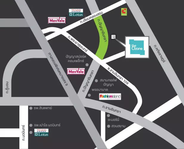 H1205 ขายบ้านเดี่ยว 2 ชั้น โครงการ หมู่บ้านปัญญาอินทรา P4 (The Ozone) ถนนปัญญาอินทรา (รูปที่ 47)