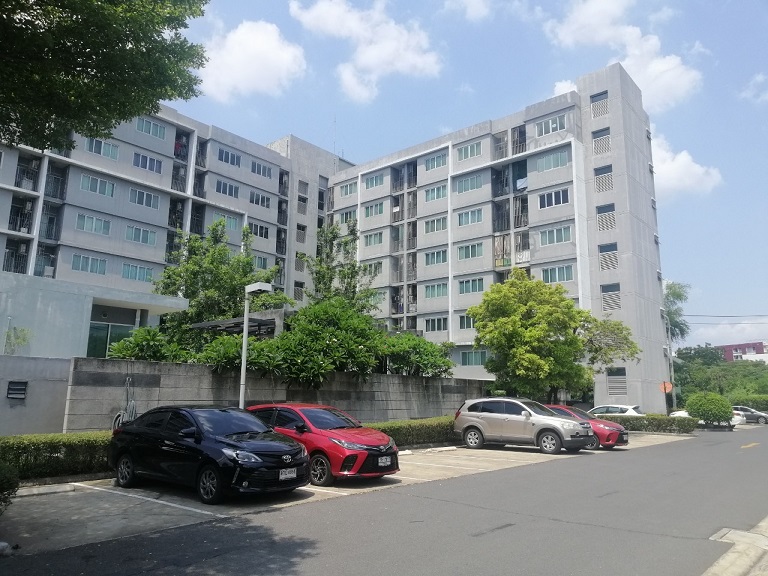 H1162 ขายถูก ดีคอนโด รามอินทรา 30.06 ตรม. ชั้น8 ใกล้รถไฟฟ้สายสีชมพู สถานีวัชรพล อยู่ติดถนนรามอินทรา ช่วง กม.4 แอร์ เฟอร์ พร้อมอยู่ (รูปที่ 3)