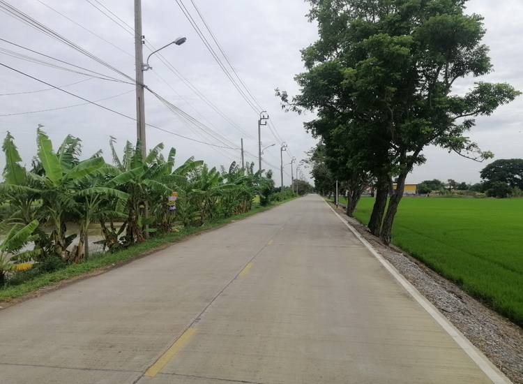 H1168 ขายที่ดินเปล่า5-0-6 ไร่ อยู่ถนนทางหลวงชนบท นนทบุรี3086 เลียบคลองโต๊ะใหม่ ต.บางคูรัด อ.บางบัวทอง นนทบุรี ห่างถนนวัดลาดปลาดุก2.4 กม. (รูปที่ 4)