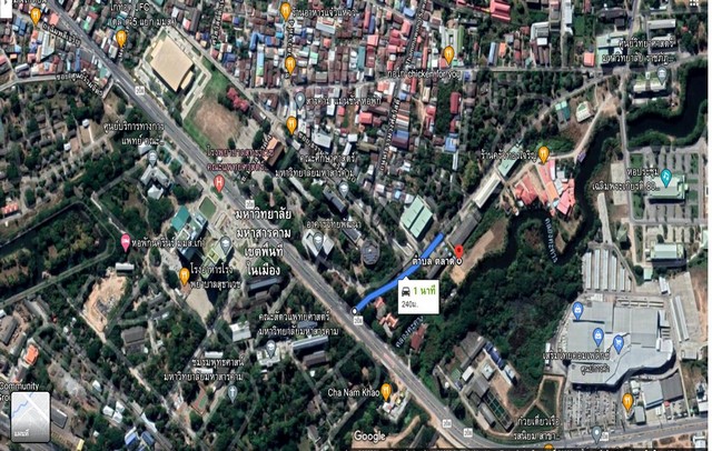 ที่ดินติดกับมหาวิทยาลัยมหาสารคาม ห่างจากถนนหน้ามหาวิทยาลัย 240 เมตร เหมาะทำหอพัก อพาร์ตเม้นท์ ให้เช่า ห่างจากถนนหน้ามาหาวิทยาลัย 240 เมตร (รูปที่ 7)