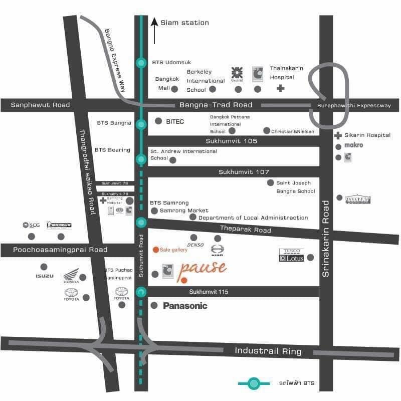 เช่าคอนโด พอส (Pause) สุขุมวิท115 (รูปที่ 19)