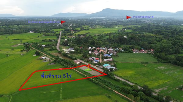 Land for sale Chaiyaphum ขายที่ดินชัยภูมิ มี 2 แปลง สามารถถมดิน ทำบ้าน ทำธุรกิจค้าขายได้ โทร 061-1195112 (รูปที่ 2)