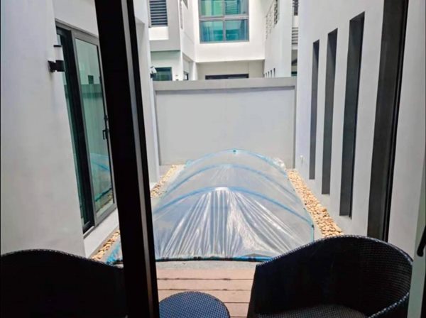 ขายบ้าน pool villa ถูกสุด ลดราคา หรู มีสระว่ายน้ำ เฟอร์นิเจอร์ บิ้วอิน พร้อมอยู่ โครงการ H-Cape Minera รามอินทรา โทร 063-789-4632 (รูปที่ 8)