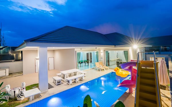 ขายบ้าน พูลวิลล่า 3ห้องนอน Serene Nara Pool Villa (S6) ชะอำ เพชรบุรี ตกแต่งรีโนเวทแล้ว โทร 0805359794 (รูปที่ 3)