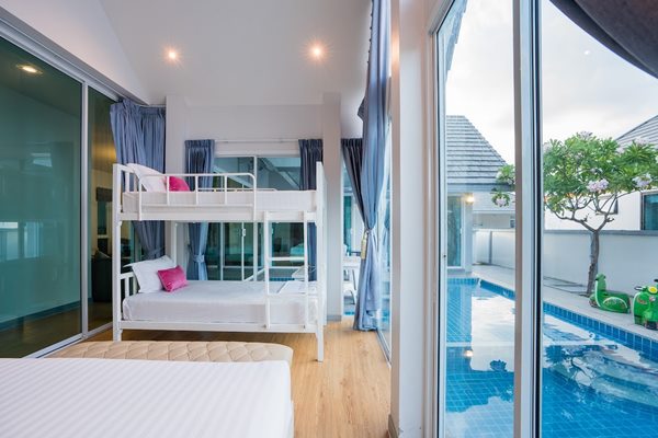 ขายบ้าน พูลวิลล่า Serene Nara Pool Villa (M1) ชะอำ เพชรบุรี 123ตรว. พิ้นที่กว้างมาก โทร 0805359794 (รูปที่ 9)
