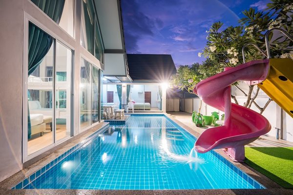 ขายบ้าน พูลวิลล่า Serene Nara Pool Villa (M1) ชะอำ เพชรบุรี 123ตรว. พิ้นที่กว้างมาก โทร 0805359794 (รูปที่ 4)