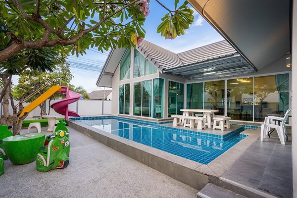 ขายบ้าน พูลวิลล่า Serene Nara Pool Villa (M1) ชะอำ เพชรบุรี 123ตรว. พิ้นที่กว้างมาก โทร 0805359794 (รูปที่ 3)