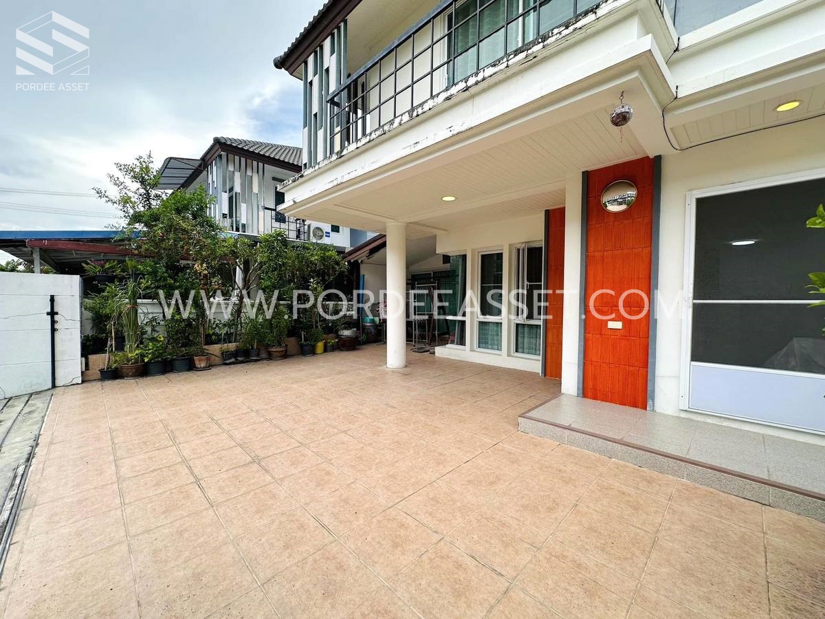 ขายบ้านแฝด เมอริทแกรนด์ สุวรรณภูมิ บางนา-ตราด กม.13 สุขาภิบาล6 (ซอยวัดหลวงพ่อโต) บางพลีใหญ่ สมุทรปราการ ต่อเติมครัวด้านหลัง+ห้องด้านข้างบ้าน (รูปที่ 2)