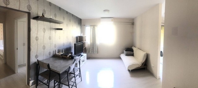 ห้องชุด พลัมคอนโด พาร์ค รังสิต เฟส 2 ห้องใหญ่ 53 ตร.ม 2 นอน 1 น้ำ ตกแต่งพร้อมอยู่ แถมเฟอร์ และเครื่องใช้ไฟฟ้า พร้อมคนเช่า (รูปที่ 4)