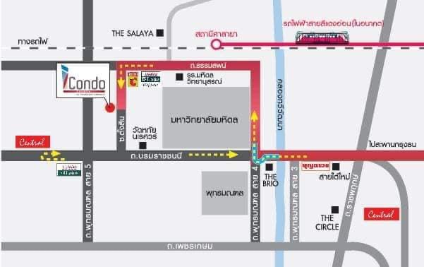 ให้เช่า #ไอคอนโด #ศาลายา 2 เดอะ แคมปัส (รูปที่ 13)