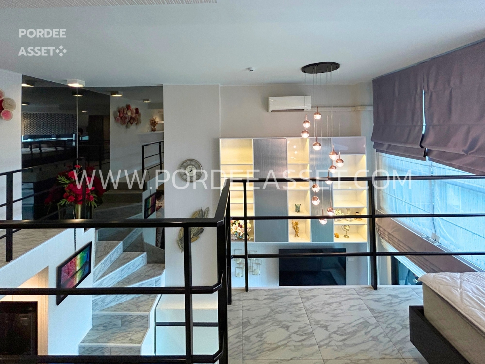 คอนโดหรู ราคาถูก!! IDEO New Rama9 (ห้อง Duplex 52 ตร.ม.) ตกแต่ง Modern luxury อยู่ใจกลางเมืองเดินทางสะดวก ใกล้เอกมัย ทองหล่อ : ไอดีโอ นิว พระราม 9 (รูปที่ 10)