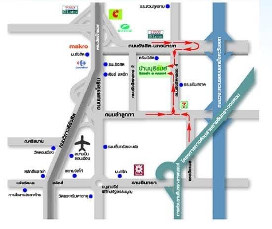 ขายบ้านแฝดสไตล์บ้านเดี่ยว ม.บุรีรมย์ ลำลูกกาคลอง4 (รูปที่ 10)