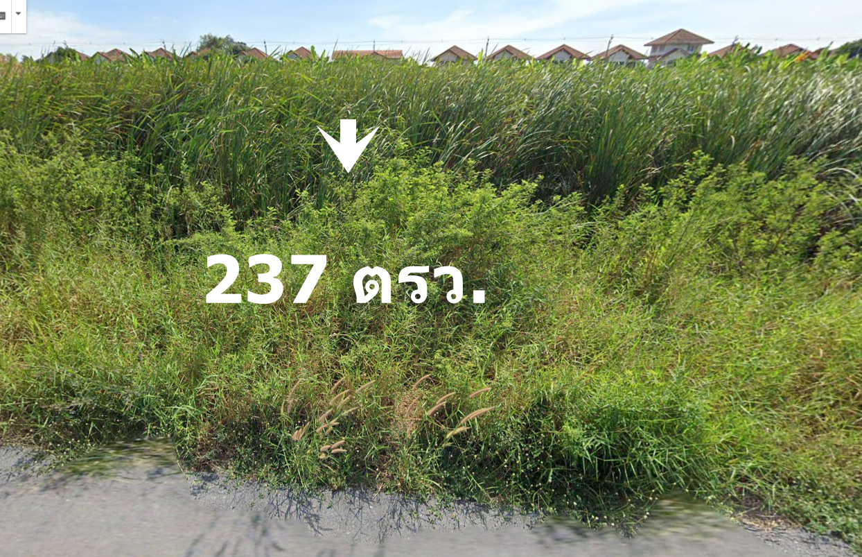 ร่มเกล้า 25/2 ที่ดิน 237 ตรว.เหมาะสำหรับที่อยู่อาศัย สำนักงาน โกดัง คลังสินค้า (รูปที่ 3)
