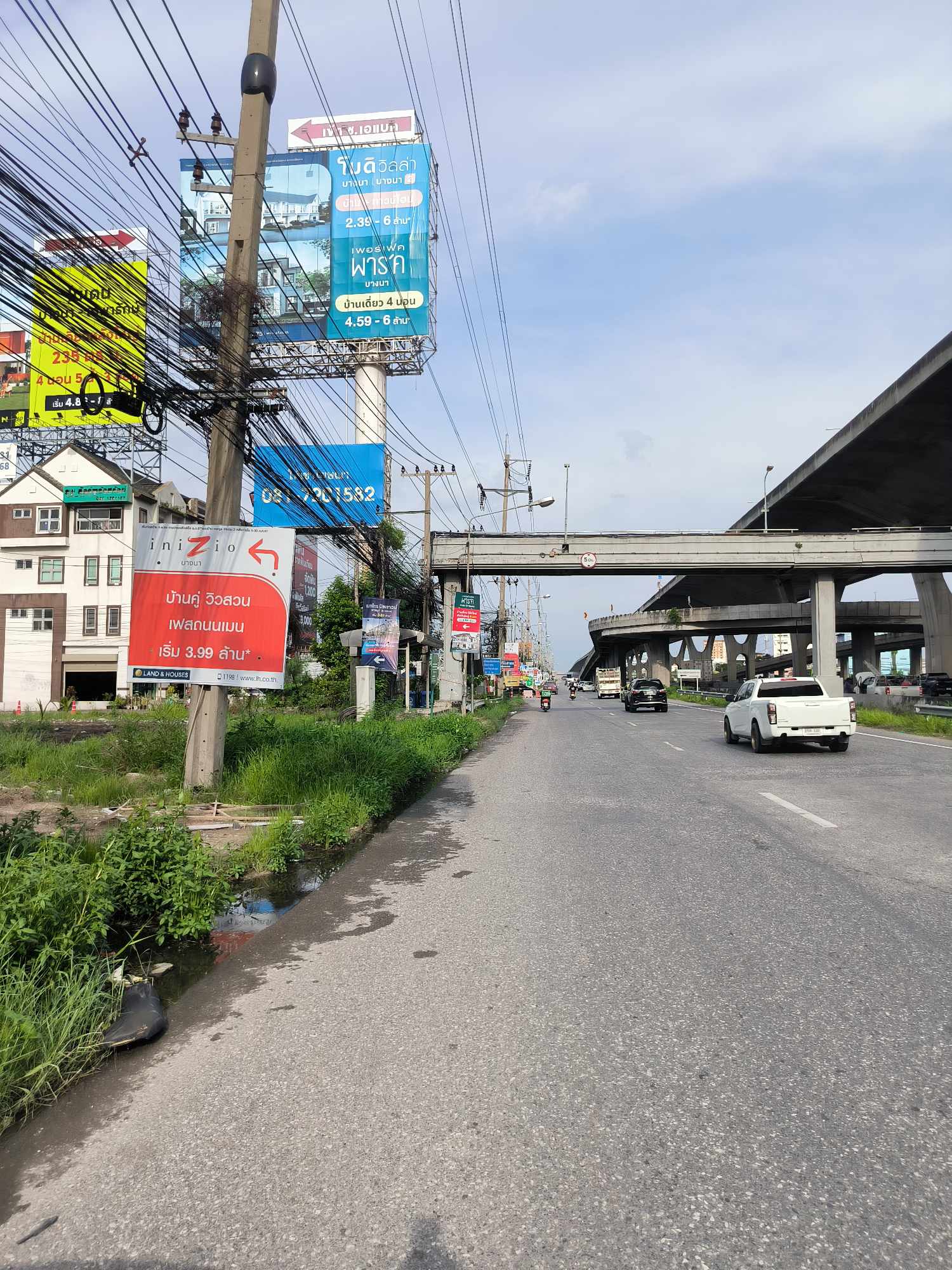 ติดถนน บางนา ตราด ข้างโชว์รูม BYD ที่ิดิน 2 ไร่ ถมแล้ว ผังสีแดง (รูปที่ 3)