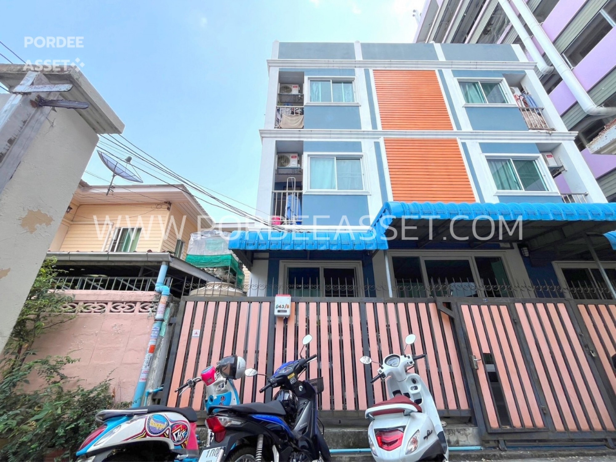 ลดราคาถูกมาก!! อพาร์ทเม้นท์/หอพัก 3.5 ชั้น ซอยอิสรภาพ 13 ติดมหาวิทยาลัยราชภัฏบ้านสมเด็จเจ้าพระยา ทำเลดีมาก (มีผู้เช่าเต็มทุกห้อง) (รูปที่ 20)
