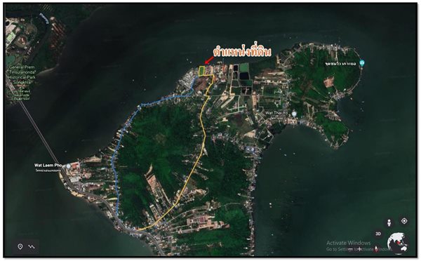 ขายที่ดิน ติดทะเล เกาะยอ อ.เมืองสงขลา 3-2-67.8 ไร่ อยู่ในย่านชุมชน ใกล้วัดท้ายยอ โทร 0632897879 (รูปที่ 7)