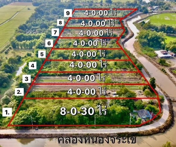 ถูกกว่าใคร ในย่านนี้ หน้าแปลง ติดถนนคอนกรีต ทุกแปลง วิวโค้งน้ำสวยๆอากาศดีๆ T.062-1574449 (รูปที่ 2)