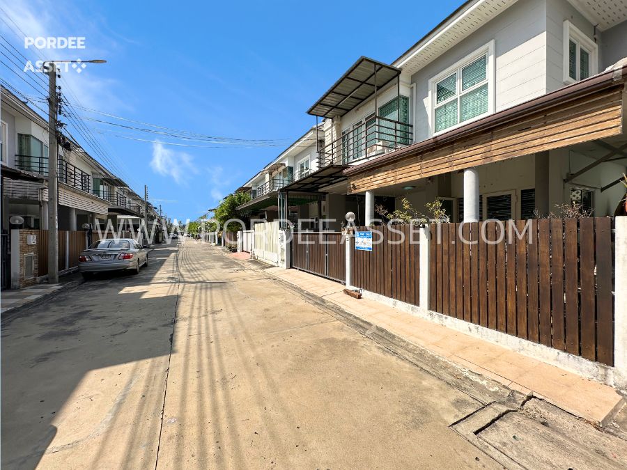 บ้านแฝด รัชชา5 บางใหญ่-นครอินทร์ (บางใหญ่เก่า) ถ.บางใหญ่-บางคูรัด เข้าออกได้ทั้ง ราชพฤกษ์ และ กาญจนาภิเษก บางม่วง, บางใหญ่, นนทบุรี (รูปที่ 23)