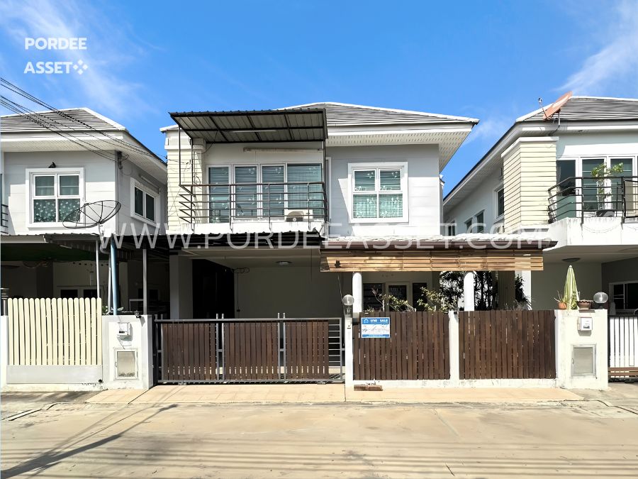 บ้านแฝด รัชชา5 บางใหญ่-นครอินทร์ (บางใหญ่เก่า) ถ.บางใหญ่-บางคูรัด เข้าออกได้ทั้ง ราชพฤกษ์ และ กาญจนาภิเษก บางม่วง, บางใหญ่, นนทบุรี (รูปที่ 2)