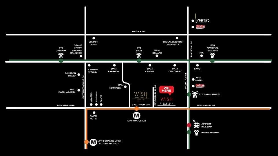ให้เช่าคอนโด Wish Signature Midtown Siam (รูปที่ 13)