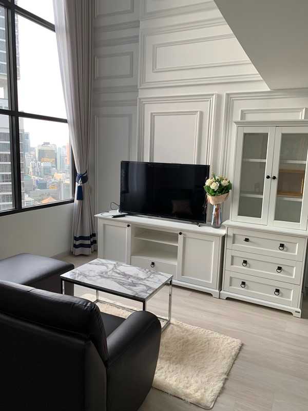 ให้เช่าคอนโด Knightsbridge Prime สาทร ใจกลางสาทร ห้อง duplex มีบันไดเดือนขึ้นชั้น 2 ได้ โทร 090-963-949หก (รูปที่ 2)